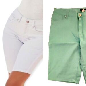 NWT Venus Jean Bermuda Shorts